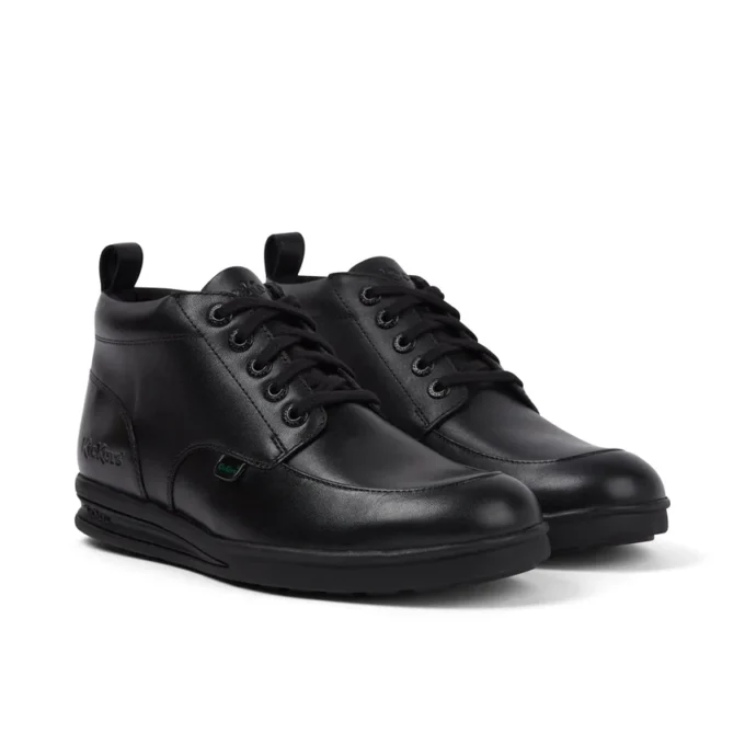 Youth Mens Troiko Hi Leather Boots Black