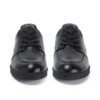 Youth Mens Troiko Lace Leather Black