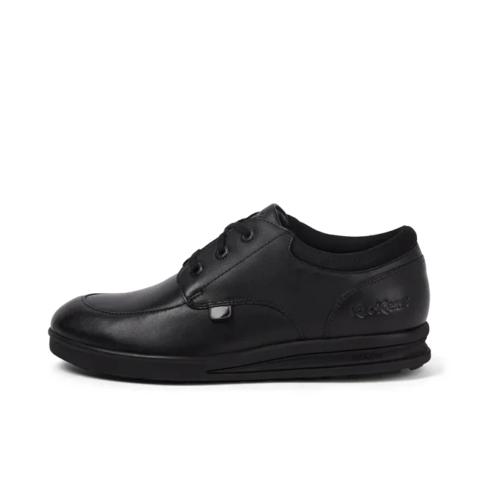 Youth Mens Troiko Lo Leather Shoes Black