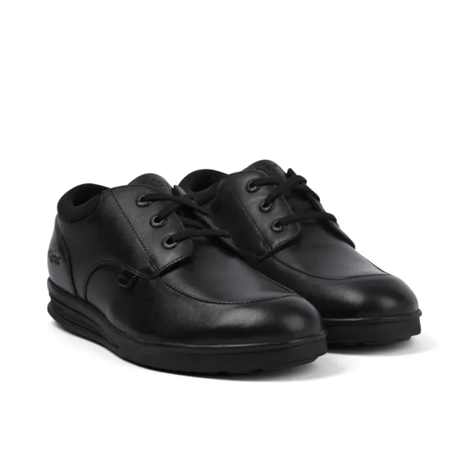 Youth Mens Troiko Lo Leather Shoes Black