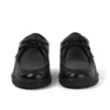 Youth Mens Troiko Wall Leather Shoes Black