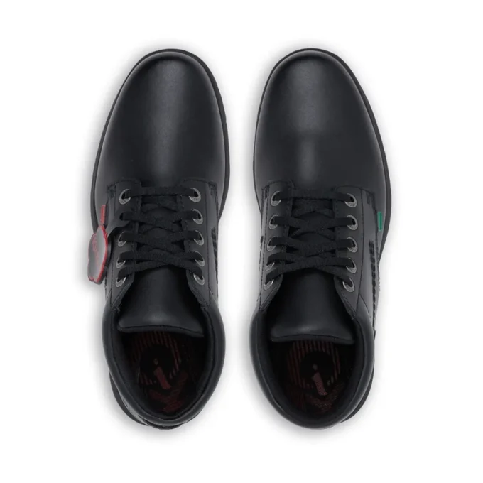 Youth Unisex Kelland Hi Leather Black