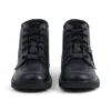 Youth Unisex Kick Hi Mix Mesh Leather Black