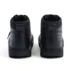 Youth Unisex Kick Hi Mix Mesh Leather Black