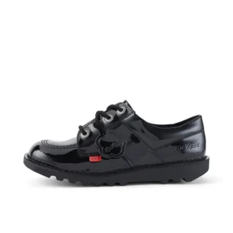 Youth Unisex Kick Lo Patent Leather Black