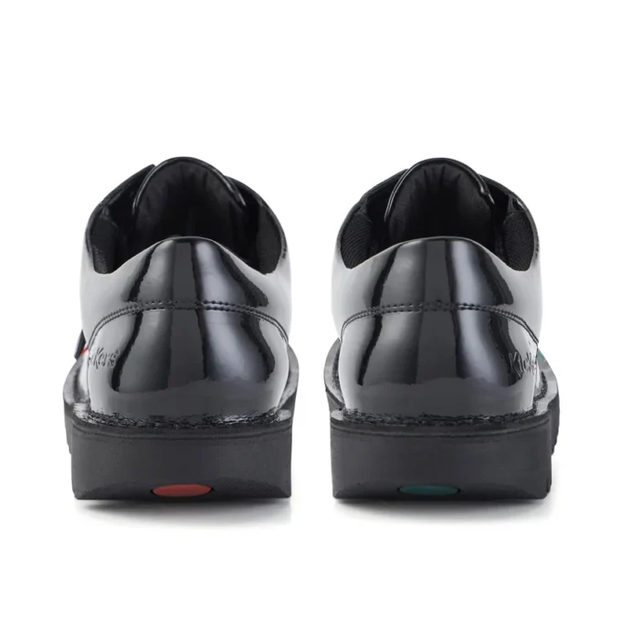 Youth Unisex Kick Lo Patent Leather Black