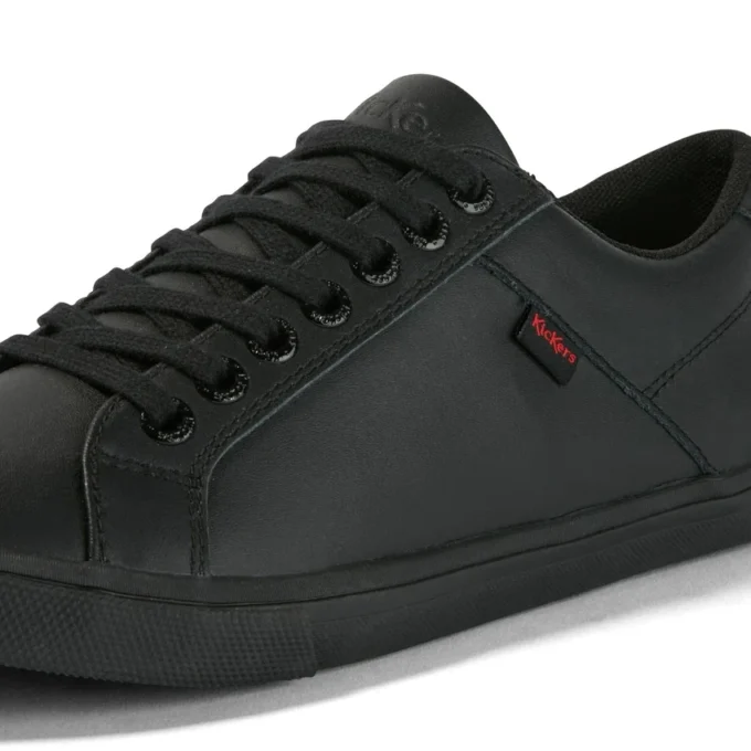 Youth Unisex Kody Lo Leather Black