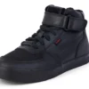 Youth Unisex Tovni Hi Mix Mesh Leather Black
