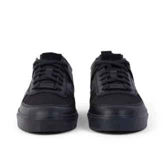 Youth Unisex Tovni Lo Mix Mesh Leather Black