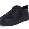 Youth Unisex Tovni Lo Mix Mesh Leather Black
