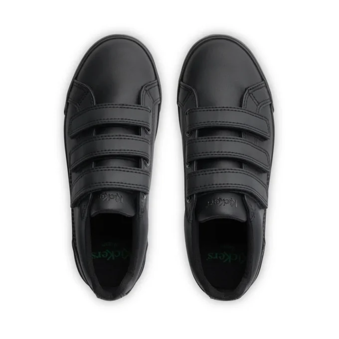 Youth Unisex Tovni Trip Leather Alternative Black