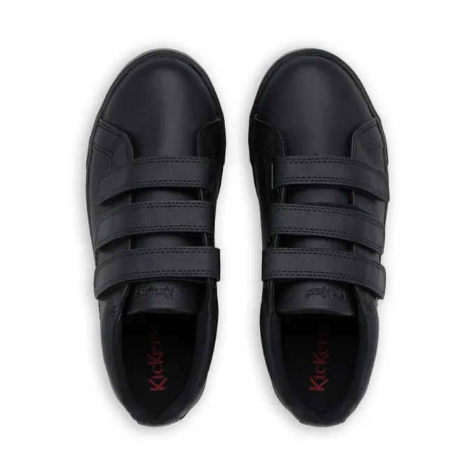 Youth Unisex Tovni Trip Leather Black