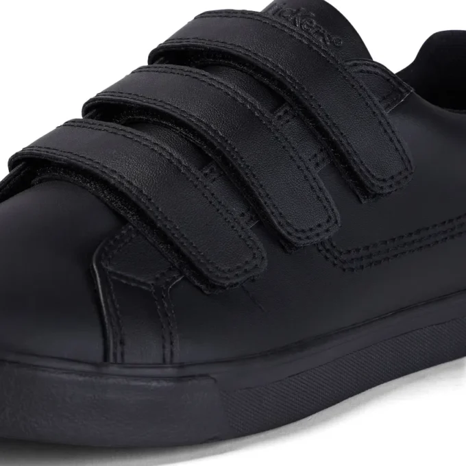 Youth Unisex Tovni Trip Leather Black