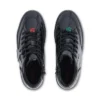 Youth Women Tovni Stack Hi Flower Patent Leather Black