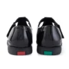 Youth Womens Fragma T-Bar Patent Leather Black