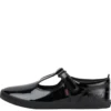Youth Womens Kariko T Bar Patent Leather Black
