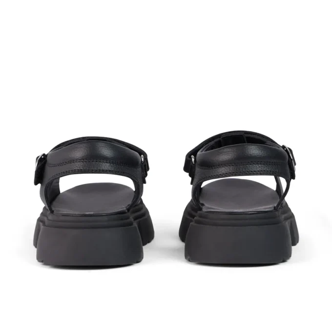 Youth Womens Kenzi Leather Sandals Black