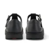 Youth Womens Kick T Bar Leather Alternative Black
