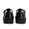 Youth Womens Kick T Bar Leather Black