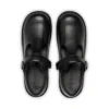 Youth Womens Kick T Bar Vel Leather Black