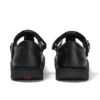 Youth Womens Kick T Bar Vel Leather Black