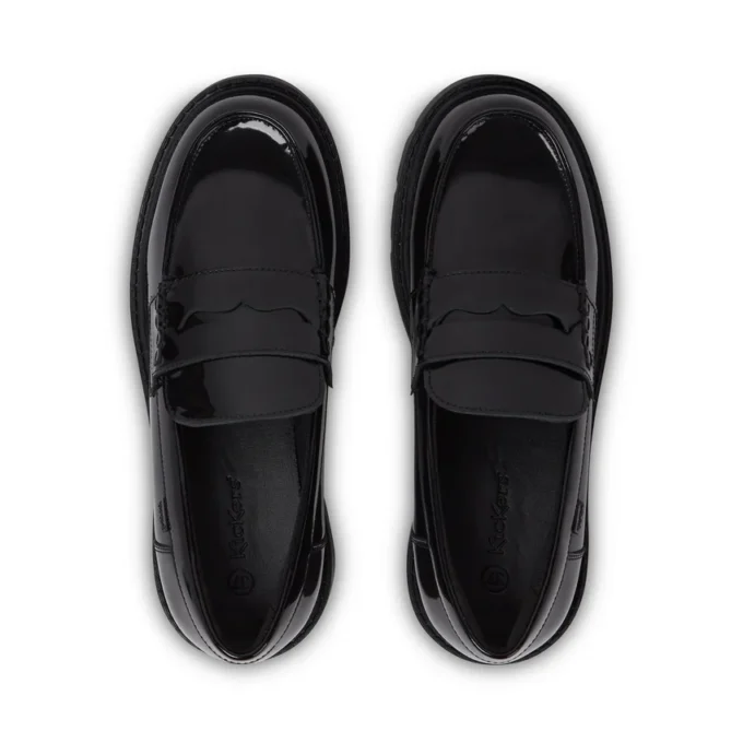 Youth Womens Kori Loafer Patent Leather Black