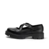 Youth Womens Kori MJ Cross High shine leather Black