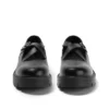 Youth Womens Kori MJ Cross High shine leather Black