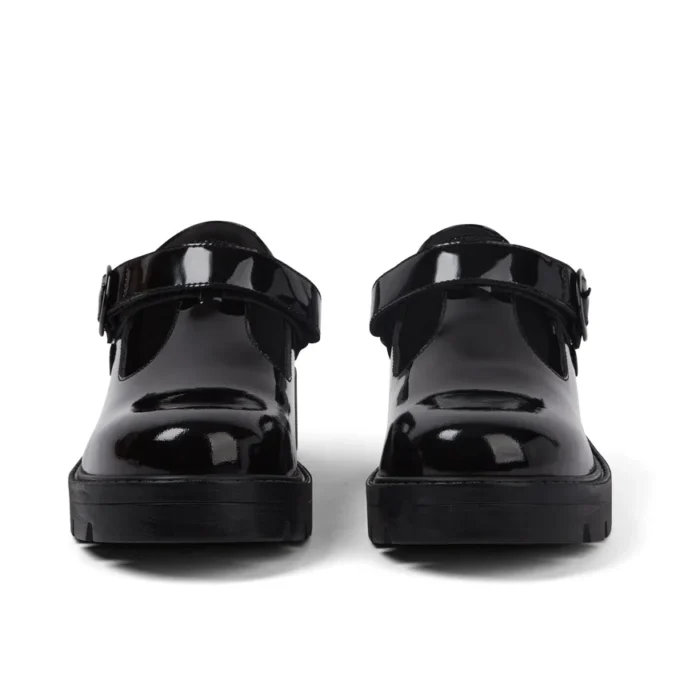 Youth Womens Kori Tbar Patent Leather Black