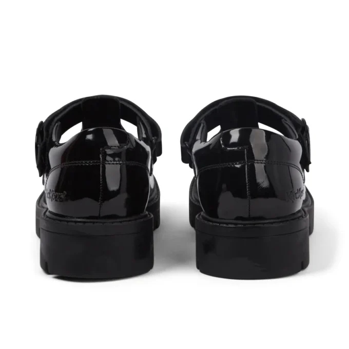 Youth Womens Kori Tbar Patent Leather Black