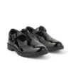 Youth Womens Lachly Brogue T Bar Patent Leather Black