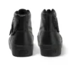 Youth Womens Tovni Hi Stack Chain Leather Black