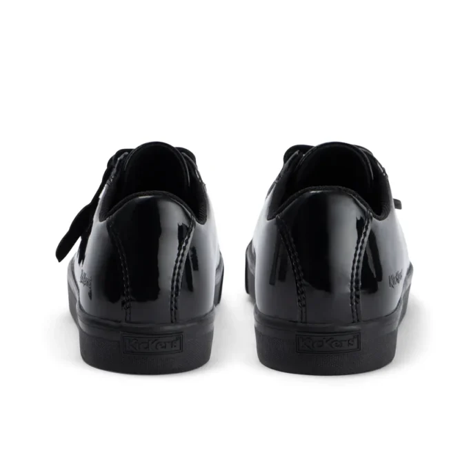 Youth Womens Tovni Lacer Leather Alternative Patent Leather Black