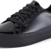 Youth Womens Tovni Stack Patent Leather Black